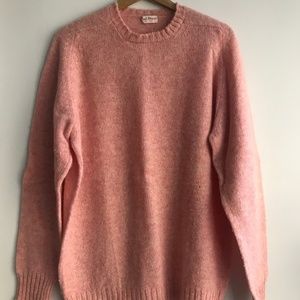 Vintage Classic Pink Wool Sweater